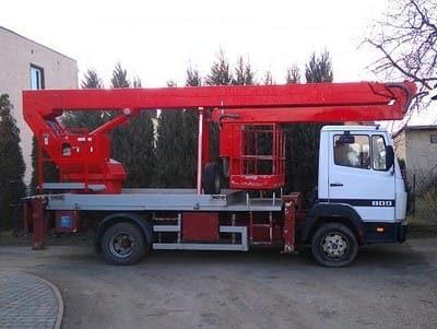 podnosnik samochodowy 25m - WT-250 - Alux-Serwis